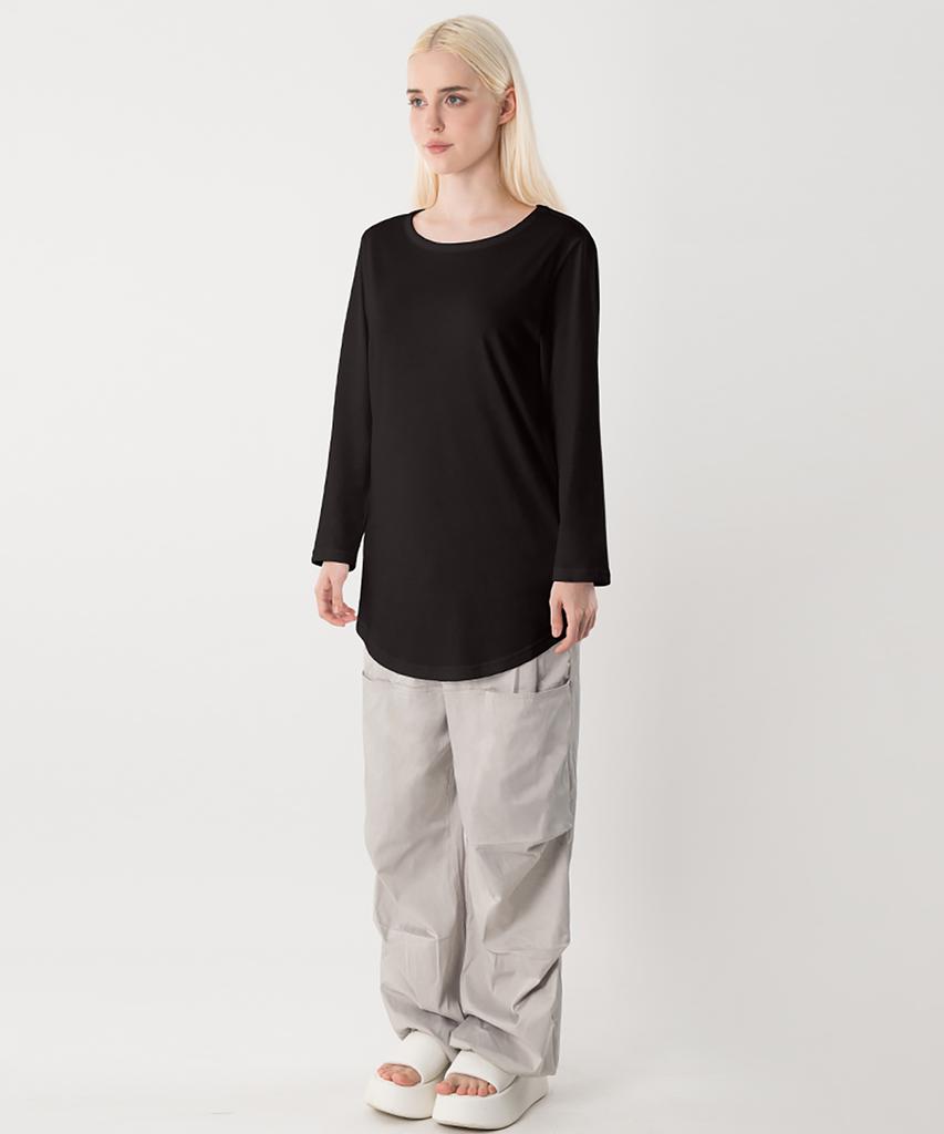 Armedes Women'S 100% Cotton Long Sleeve Layering T-Shirt Ar-238 (2 Colors)