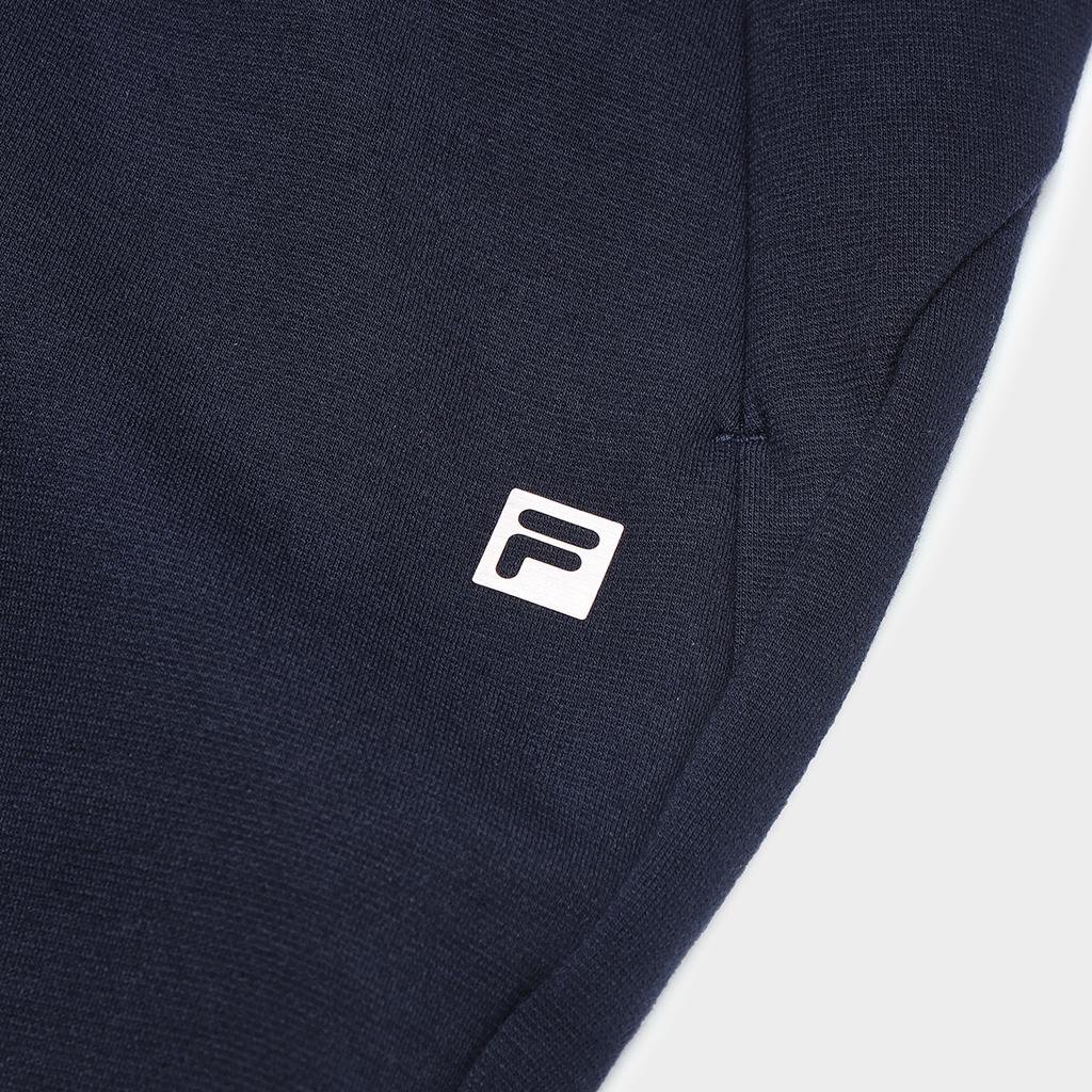 Fila Solid Color Straight Leg Fitness Knitted Sports Pants Women Bottoms Royal-Blue A61W341621A-NV