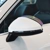 2Pcs Car Side Rear View Mirror Rain Eyebrow Visor Bling Sun Shade Snow Guard Weather Shield Cover Universal Auto Accessories