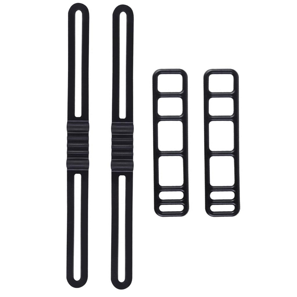 Bicycles Flashlight Holder Strap Bicycles Handlebar Elastic Straps Bicycles Silicone Band Bicycles Torch Mount Bandage