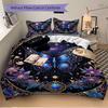 3pcs Celestial Butterfly Print Duvet Cover Set, Cover For Bedroom Guest Room (1 Duvet Cover + 2 Pillowcase, Without Quilt),  Yy250922228