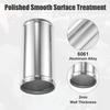 2pcs Car OD 3" Length 6" Aluminum Alloy Intercooler Pipe Intake Tube Straight