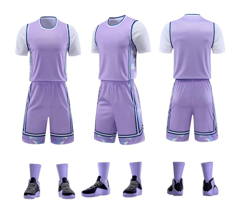 Basketball Uniform Set 281: Adult Unisex Two-Piece Look