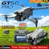 NOVO Drone RC GT50 PRO com 8K HD Câmeras Duplas WiFi GPS 20mins de Voo Fotografia Aérea Quadricóptero Controle Remoto UAV Brinquedos e Presentes para Meninos