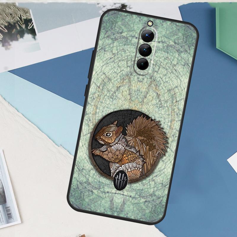 Squirrel Cute Animals Case For ZTE Nubia Red Magic 8S 9S 10S 10 9 8 11 Pro Plus 6 7 6S 7S Pro 5G 6R 10 Air Cover