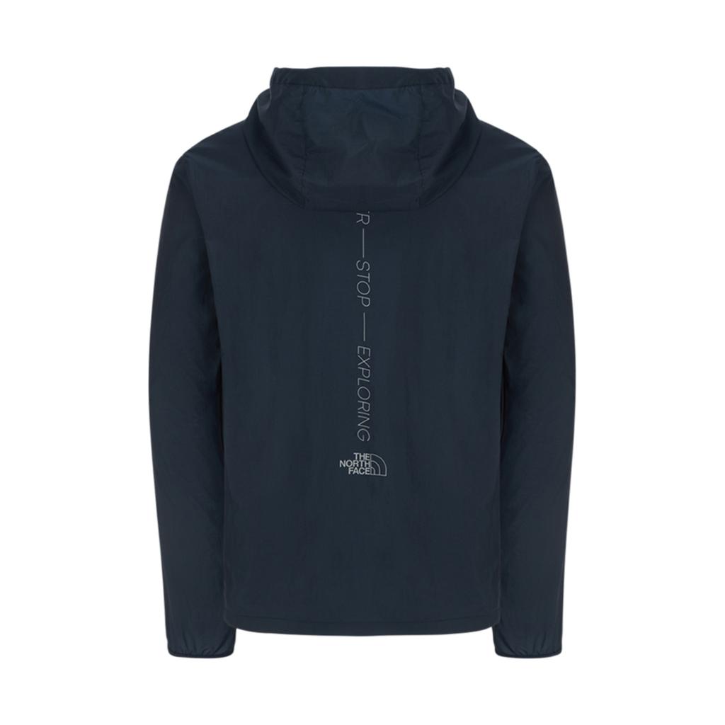 The North Face Solid Color Hooded Long Sleeve Jacket Men jackets Navy-Blue NJ3LR10B