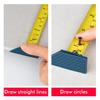 Woodworking Gypsum Board Cutting Tool Manual Cutting Scriber Drywall Cutting Tools with Tape Measure Blade