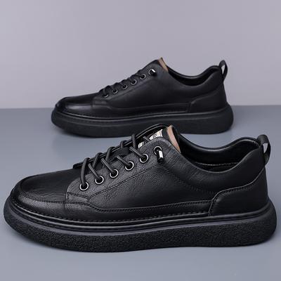 Board Schuhe Herren 2025 neue Samt Baumwollschuhe Trend Koreanische Version Herren Freizeitschuhe Mode Echtes Leder Herrenschuhe