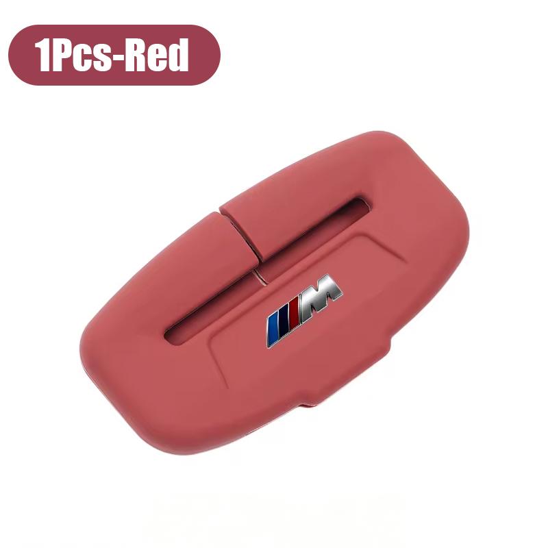 1/2Pcs Silicone Car Seat Belt Buckle Protective Cover Decorative Accessories For BMW E90 G80 M3 G30 M5 F82 F83 F20 F21 G42 F95 M