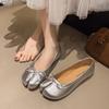 2025 Japansk Stil Tabi Ninja Sko Kvinner Retro Semsket Skinn Flats Delt Hov Tå Båtsko Femme Mary Jeans Mokasiner Ballerinas sko