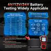 2025 KONNWEi Car Battery Tester Fault Code Clearance Battery Information Monitoring Startup Test Car Battery Charging Scan Tool