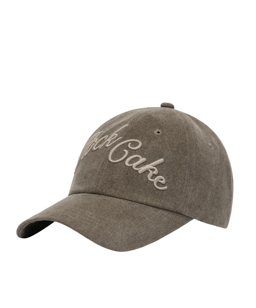 ROCKCAKE Script Pigment Ball Cap - Khaki