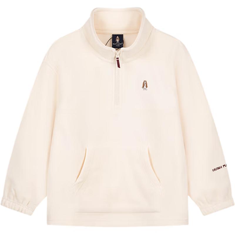 Hush Puppies Kids  Fleece Lined Stand Collar Sweatshirt 160