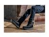 Men's Waterproof Mid-Tube Winter Snow Boots - Plush, Non-Slip, Lightweight, Warm