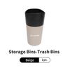 phngj8 Suede Car Trash Bin Storage Box Waterproof Trash Can For Alfa Romeo 159 Giulietta Giulia 147 Mito 156 159 166 GT Stelvio