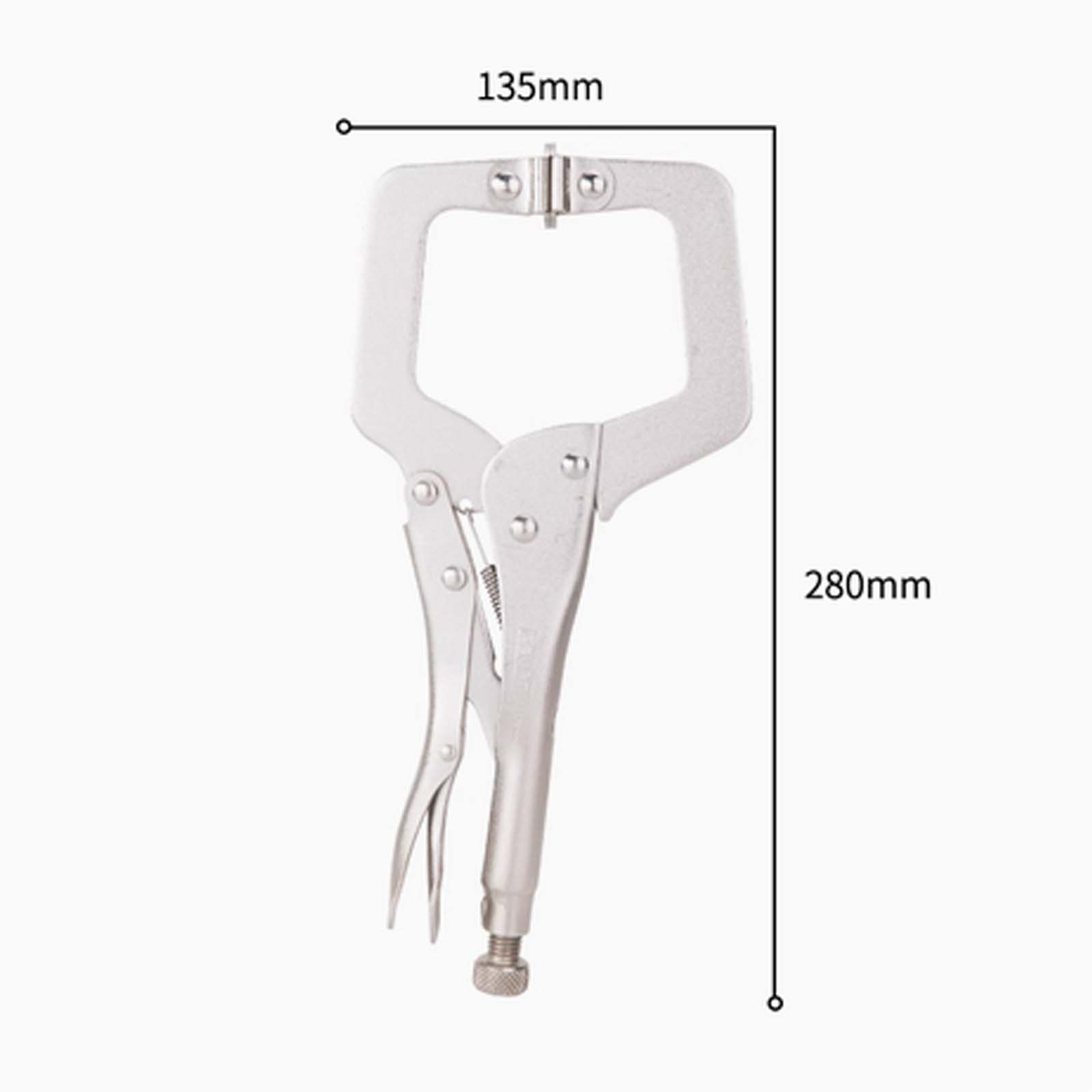 C-Type Large Opening Pliers, Multi-function Powerful Clamps Pressure Pliers Wide Mouth Woodworking Fixing Tools China Mainland