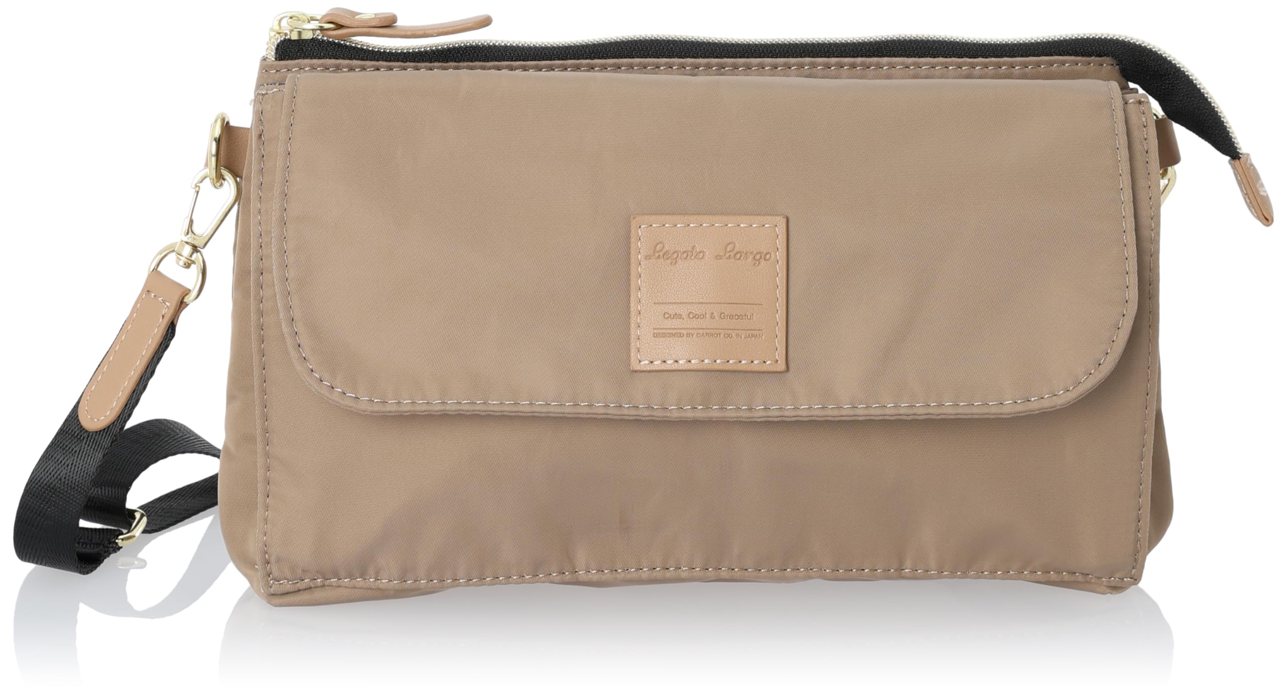 

Wallet shoulder active BE [Lega Largo] bag, water-repellent nylon, LT-D1271, women s