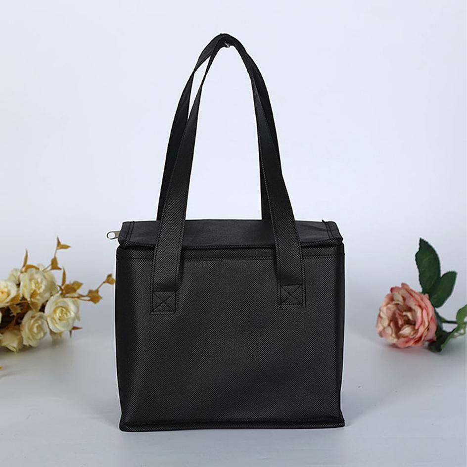 Non Woven Oxford Cloth Insulation Bag, Aluminum Foil Fresh-Keeping Takeaway Bag, Special For Milk Tea Cake, Ice Bag Compatible Insulation Bag