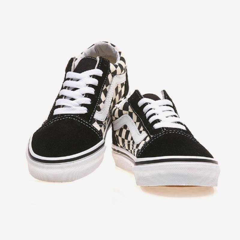 Vans Old School   Primary Check Black White Vn0a38hbp0s   Primary Check  Black White