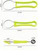 Coltello per avocado Gadget Taglierina in acciaio inossidabile Gadget da cucina Artefatto per tagliare la frutta Tutto per la cucina e la casa Fette di frutto del drago