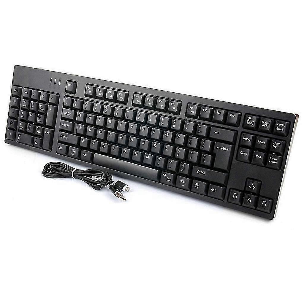 Left Handed Keyboard for Business and Office Use Ergonomic Designs, Integrated Numeric Pad, USB Hub Comfort Operating