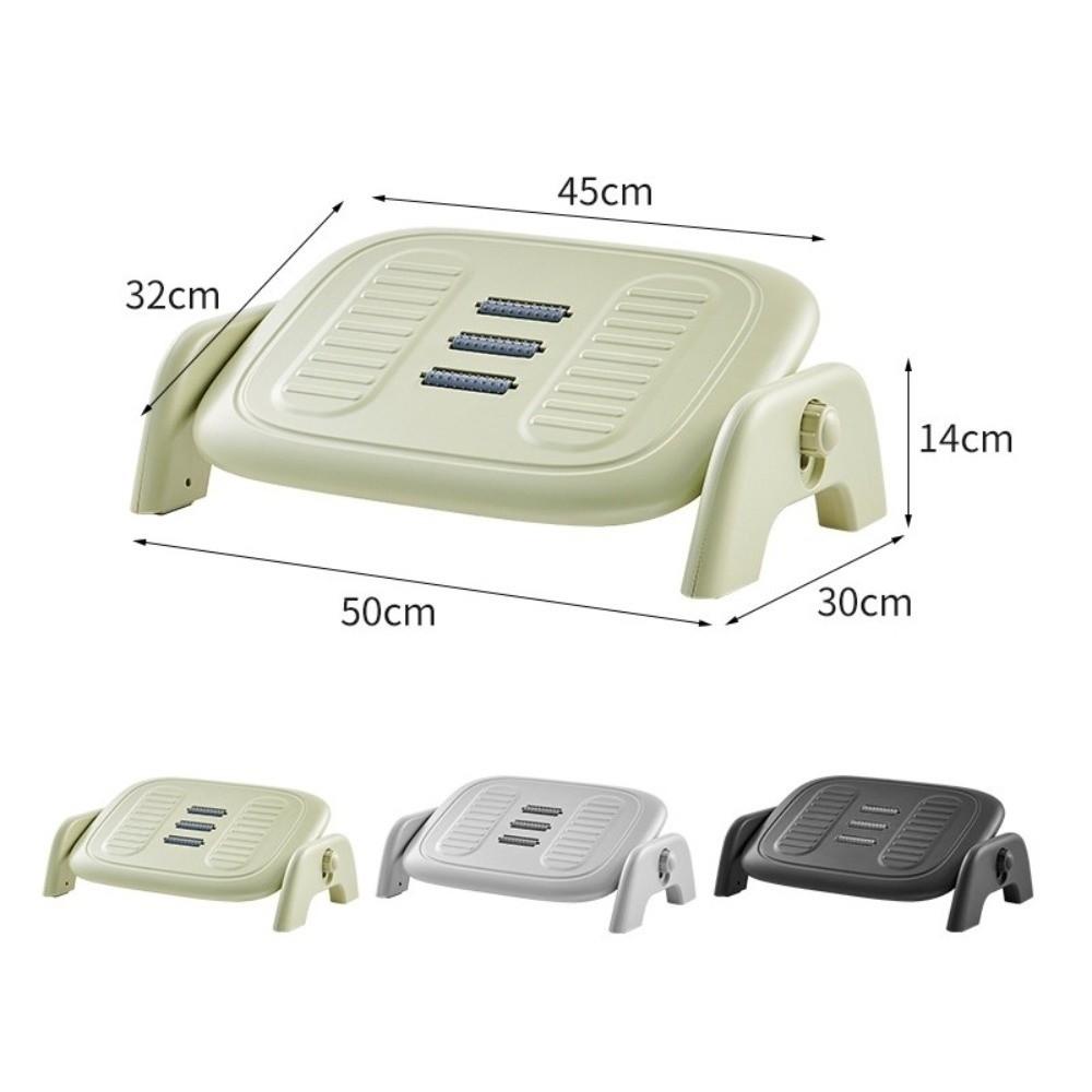 Ergonomic Rocking Footrest with Massage Rollers Detachable Rocker Balance Board Non Skid Under Desk Footrest Under Desk Use