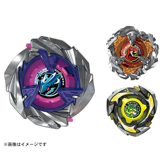TAKARA TOMY BEYBLADE X UX-15 Set Pachet Solzi de Rechin