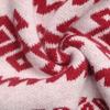 Women's Casual Autumn/Winter 2026 Half-High Collar Loose Letter Pullover Sweater