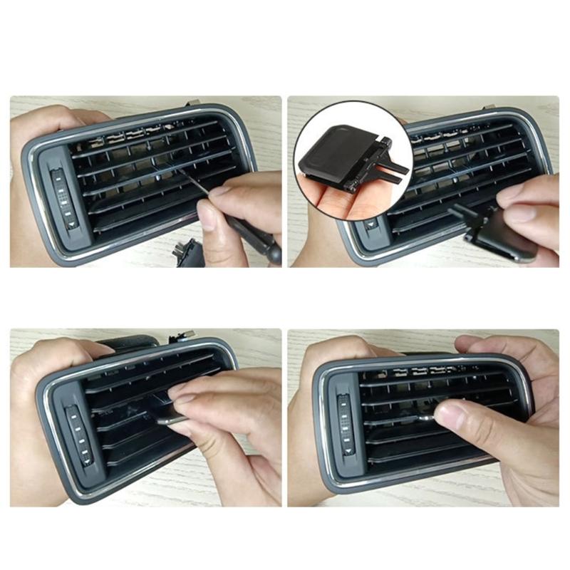 Mittlerer vorderer Klimaanlagen-Luftausströmer-Lamellenclip für Sagitar 2006-2011 ALTER Typ 2012-2018 NEUER Typ Autozubehör