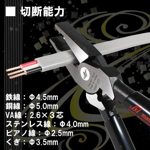 Master Tool Eccentric Heavy Duty Pliers (MHKP225)