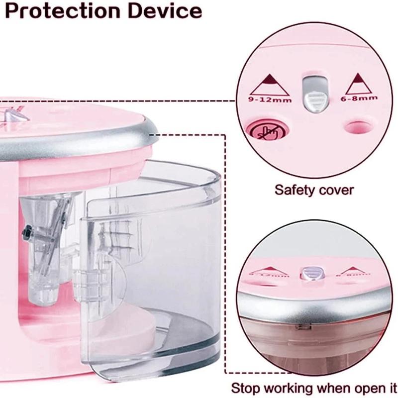 Two-hole Electric Automatic Pencil Sharpener Switch Pencil Sharpener Home Office School Supplies Stationery Art