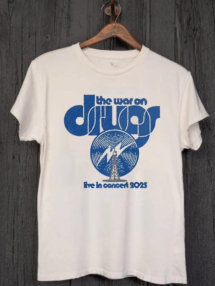 

The War On Drugs Live In Concert 2025 S -5XL OM1925 Unisex T-Shirt S