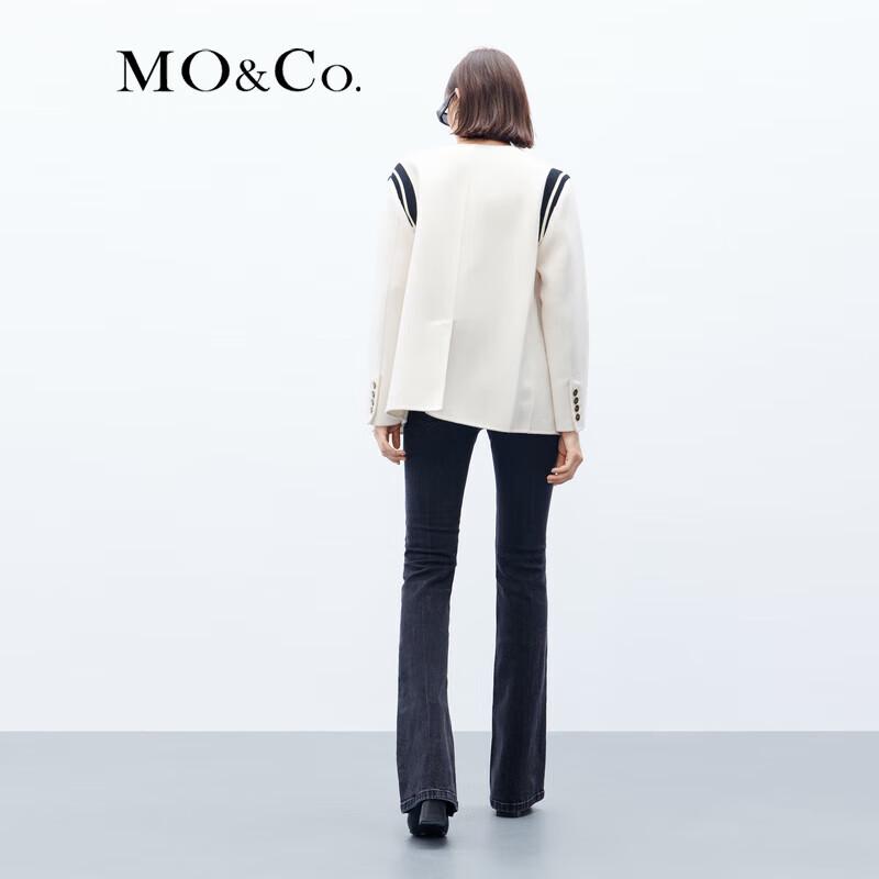 MO&Co. Wool Blend Double-Faced Boxy Coat