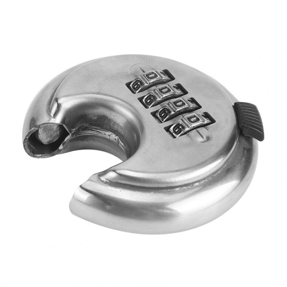 70mm 4-Digit Combo Disc Lock Stainless