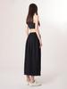 ATHPLATFORM Au52Pt33 F Wide Crop Pants_Black