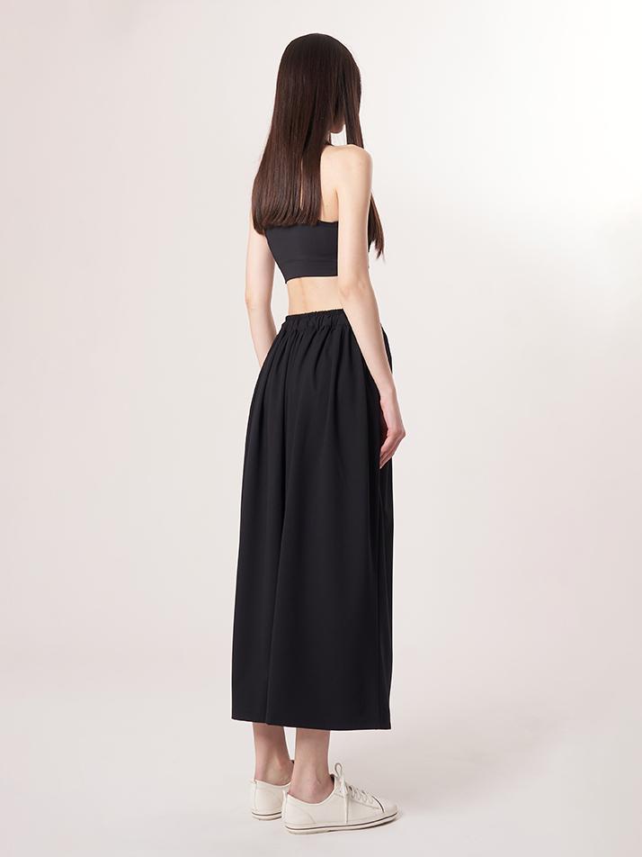 ATHPLATFORM Au52Pt33 F Wide Crop Pants_Black