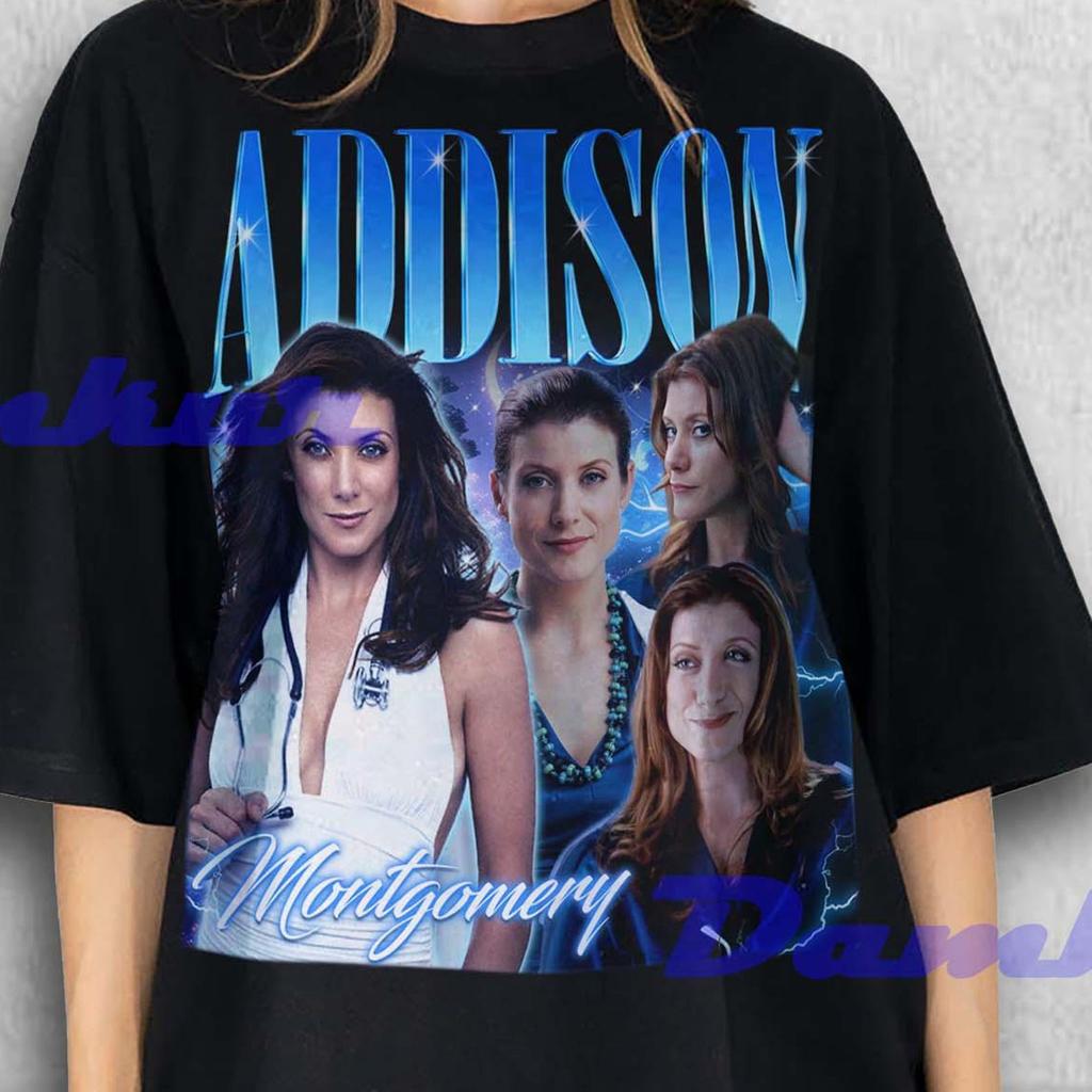 Addison Montgomery Shirt, Addison Montgomery Fan Tshirt, Addison Montgomery T-shirt, Addison Montgomery Merch Gift Tees