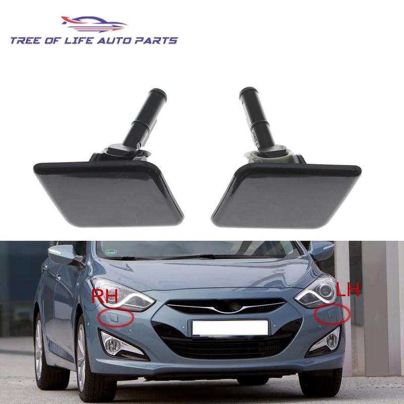 Front Bumper HeadLight Lamp Washer Cylinder Spray Nozzle Jet Cap Cover For Hyundai I40 2011-2015 98690-3Z000 986803Z000