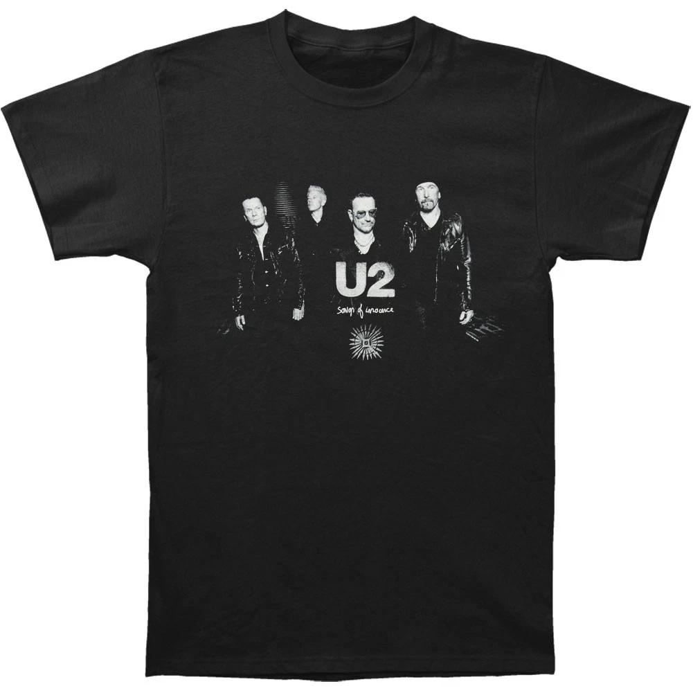 Men s U2 Soi Photo T-shirt Small Black XXL