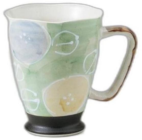 

Light Yuzu Ichinen Hana Joki Hiwa x x 12cm Ceramic Beer Cup by Setomonohonpo [9.8 9.8 420cc]