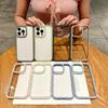 Diamond Transparent Phone Cases for IPhone 17 16 15 14 13 12 11 Pro Max Rhinestone Back Cover