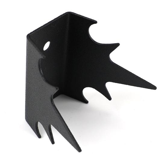 12Pcs Fence Fence Spikes with Screws Anti-Climb Thieves Intruder Animal Deterrent