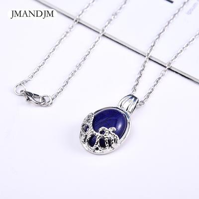 European and American Film and Television Peripherals Vampire Diaries Anti-sunlight Silver-plated Catherine Natural Stone Necklace