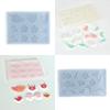 Foxes Flower Parts Quicksand Resin Casting Mold Resin Art Mold Crystal Silicone Mold Epoxy Resin Keychain Pendant Mold