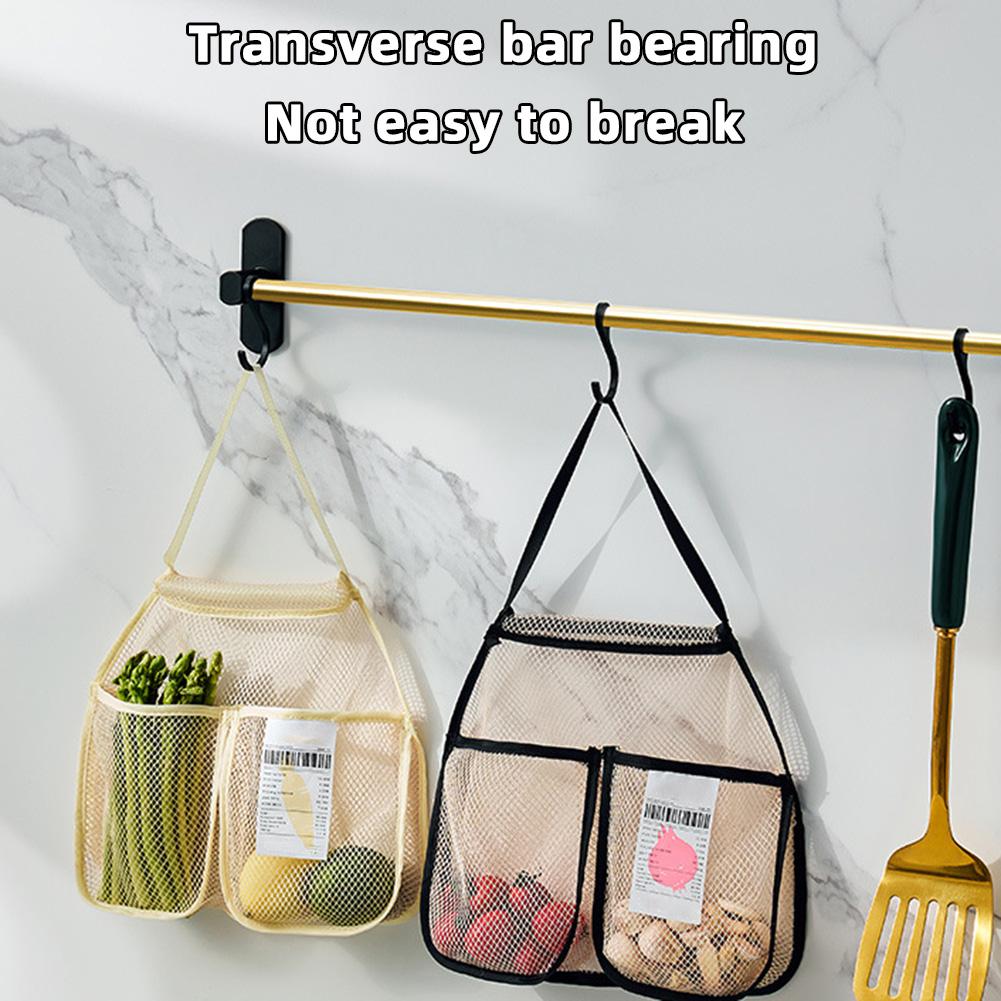 Universal Fruit Vegetables Mesh Bag Large Capacity Onion Garlic Net Bag Kitchen Supplies