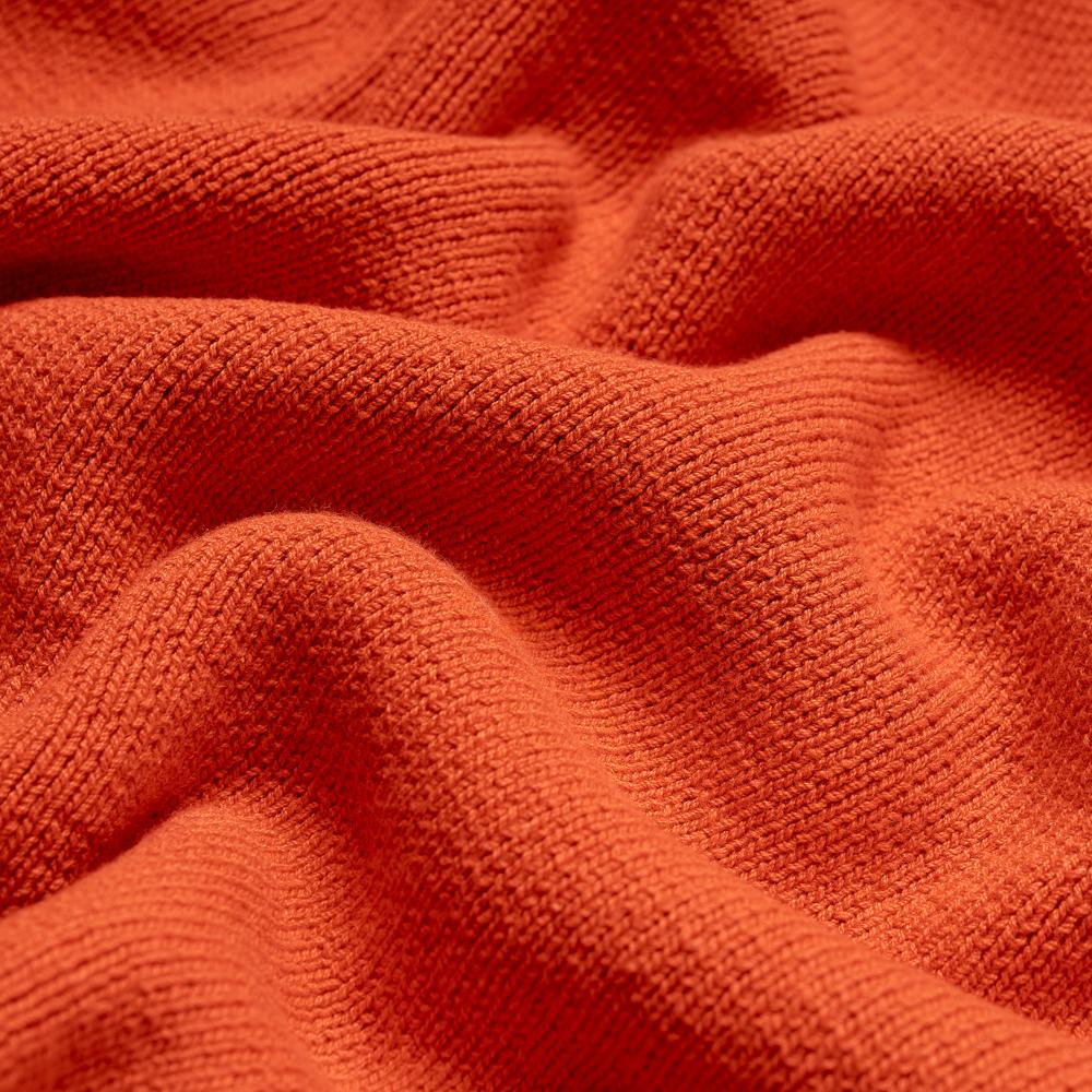 Berno [Casual] Sweat Knit Orange