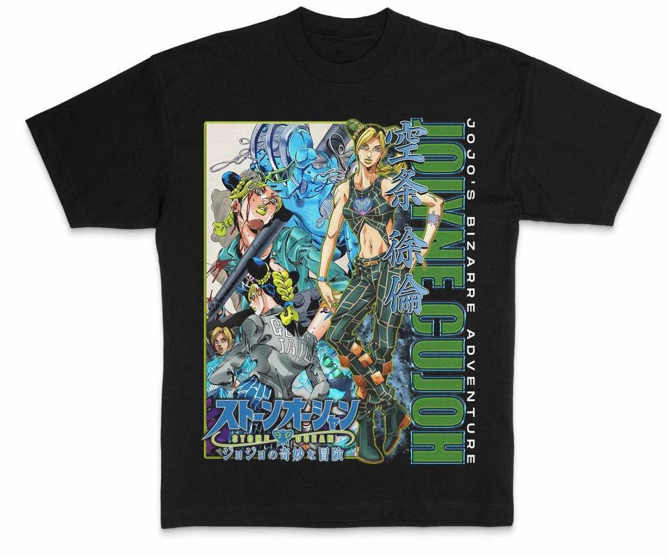 Jojo Retro Yoshikage Kira Killer Queen Anime Graphic Tshirt Cotton Men Women Vintage Style Streetwear Tee