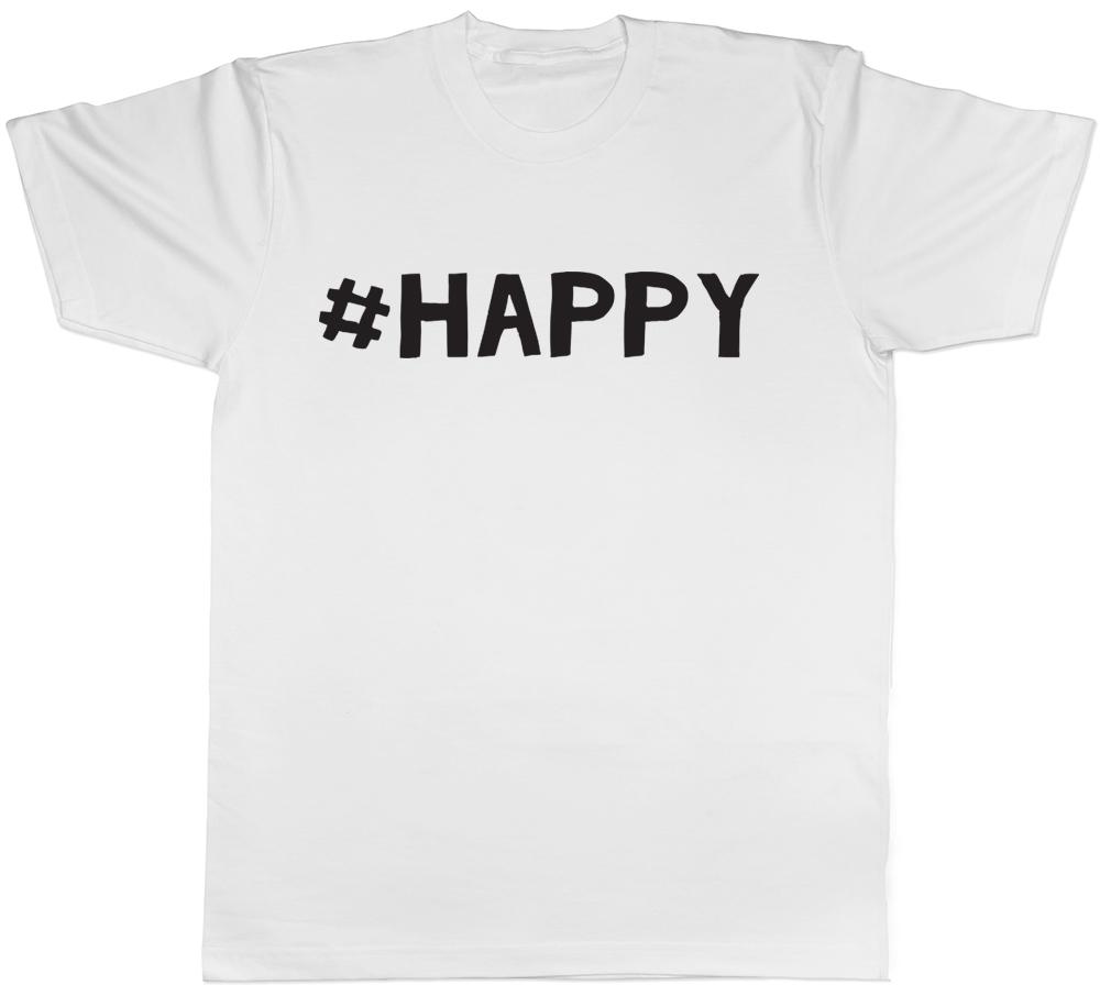 Hashtag Happy Unisexs Unisexs TShirt