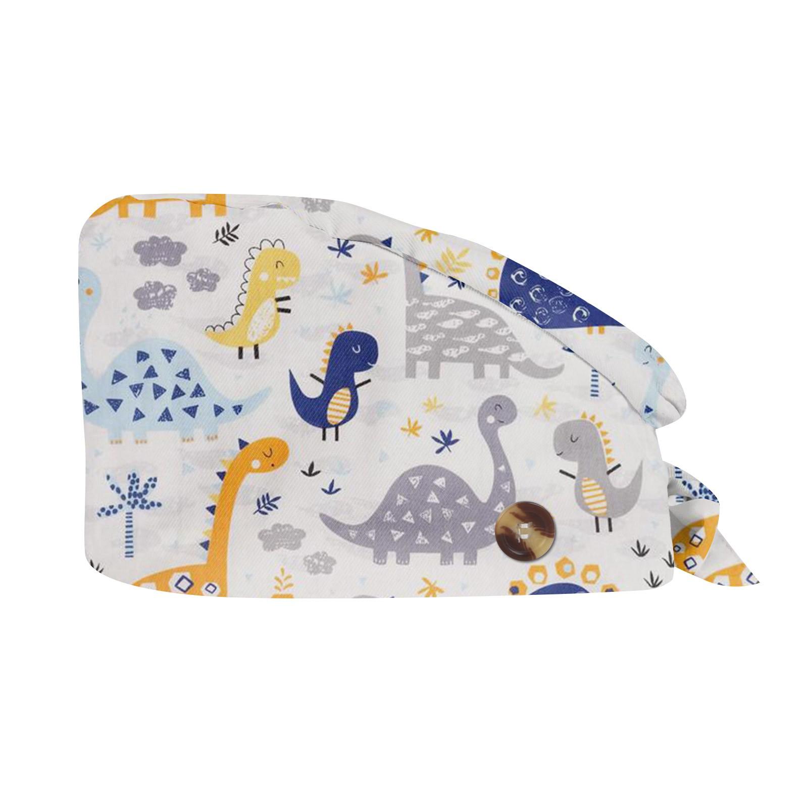 

Модная рабочая шапка с принтом мелких животных, повседневная, стираемая, кепка-мешок One Size