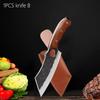 WXCOO Stainless Steel Household Fruit Slicing Kitchen Knives for Cooking Meat Chopping Vegetable Knife Wooden Handle